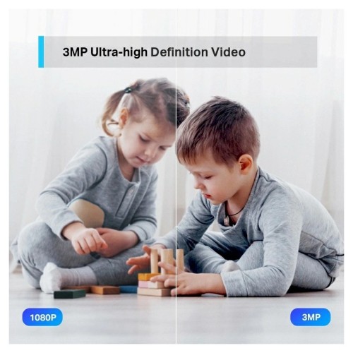 WIRELESS SECURITY COLOR CAMERA  TAPO C210 WHITE